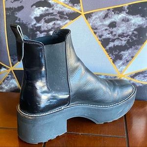 Platform Combat Boots
